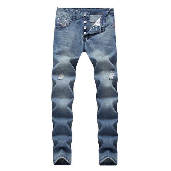 mens designer jeans gray spots regular fashion stretch long zipper fly pencil pants mid waist printing males trousers, Blue
mens designer jeans gray spots regular fashion stretch long zipper fly pencil pants mid waist printing males trousers, Blue