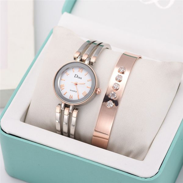 women wrist watches light luxury lady temperament watch bracelet set chain watch birthday gift montre femme acier inoxydable, Slivery;brown
women wrist watches light luxury lady temperament watch bracelet set chain watch birthday gift montre femme acier inoxydable, Slivery;brown