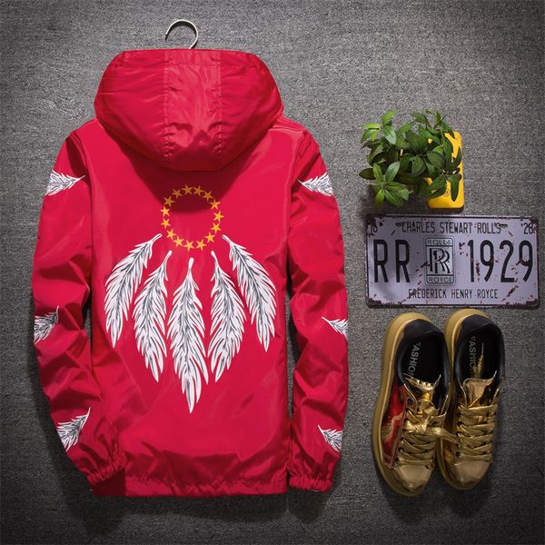 jaleeman 2018 new brand men's hooded jacket spring autumn good quality fashion style thin jacket printed feather m-5xl, Black;brown
jaleeman 2018 new brand men's hooded jacket spring autumn good quality fashion style thin jacket printed feather m-5xl, Black;brown