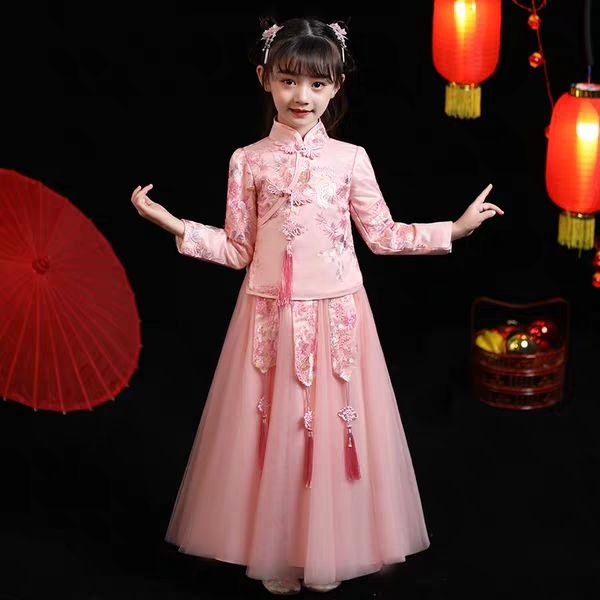 red chinese girls elegant princess lace dress toddler party dress girls dress princess holiday new year dresses for baby girls, White
red chinese girls elegant princess lace dress toddler party dress girls dress princess holiday new year dresses for baby girls, White