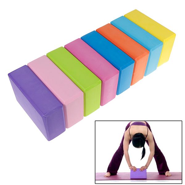 eva yoga block colorful foam block brick exercise fitness tool exercise workout stretching aid body shaping health training
eva yoga block colorful foam block brick exercise fitness tool exercise workout stretching aid body shaping health training