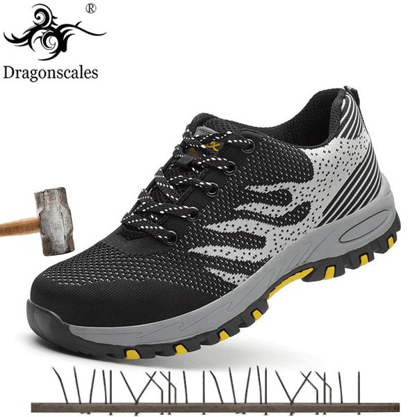 2019 safety shoes mens steel toe covers indestructible working shoes breathable summer tooling ankle boots protect footwear, Black
2019 safety shoes mens steel toe covers indestructible working shoes breathable summer tooling ankle boots protect footwear, Black