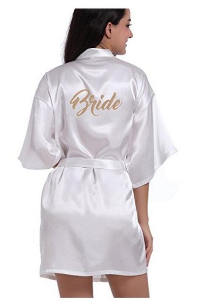 rb70 2017 bridal party robe letter bridesmaid on the robe back women short satin wedding kimono sleepwear get ready robes, Black;red
rb70 2017 bridal party robe letter bridesmaid on the robe back women short satin wedding kimono sleepwear get ready robes, Black;red