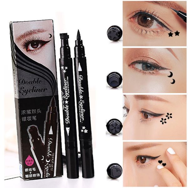 fast shipping 4 styles silk black liquid waterproof eyeliner pencil long lasting quick dry eye liner pen moon/star/flower/heart
fast shipping 4 styles silk black liquid waterproof eyeliner pencil long lasting quick dry eye liner pen moon/star/flower/heart