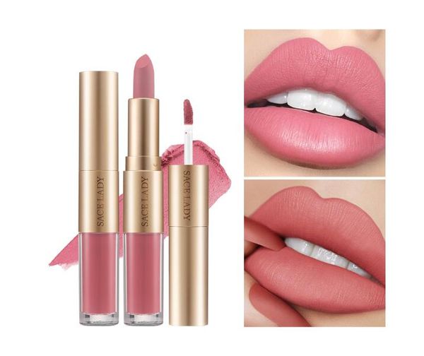 sace lady 2 in 1 lipstick lip gloss long lasting moisture red lip matte liquid lipstick waterproof 12 colors lips makeup
sace lady 2 in 1 lipstick lip gloss long lasting moisture red lip matte liquid lipstick waterproof 12 colors lips makeup