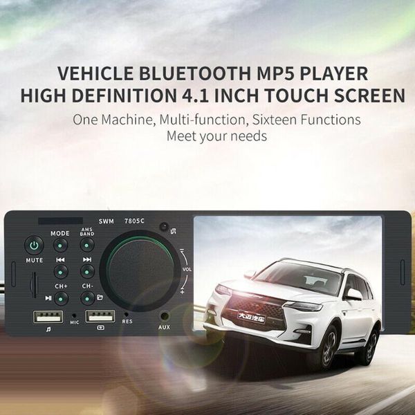 4.1 inches hd 1 din car radio stereo touch screen autoradio replace wma bluetooth in-dash mp5 udisk car stereo radio dual usb
4.1 inches hd 1 din car radio stereo touch screen autoradio replace wma bluetooth in-dash mp5 udisk car stereo radio dual usb