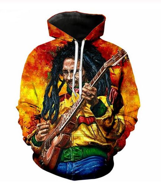 new fashion sweatshirt men / women 3d print hoodies reggae creator bob marley casual hooded hoodies lr049, Black
new fashion sweatshirt men / women 3d print hoodies reggae creator bob marley casual hooded hoodies lr049, Black