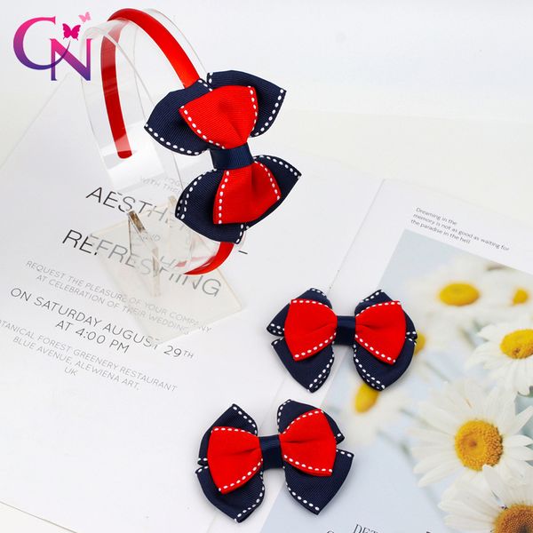 cn 3 pcs/set 3''boutique bows hairbands hair clips for girls kids navy/red hair bow barrettes bezel accessories set, Slivery;white
cn 3 pcs/set 3''boutique bows hairbands hair clips for girls kids navy/red hair bow barrettes bezel accessories set, Slivery;white