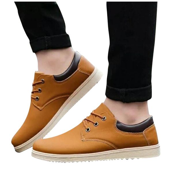 sagace autumn spring men sneakers breathable boots male vintage leather solid color non-slip bottom sneakers retro shoes 1213, Black
sagace autumn spring men sneakers breathable boots male vintage leather solid color non-slip bottom sneakers retro shoes 1213, Black