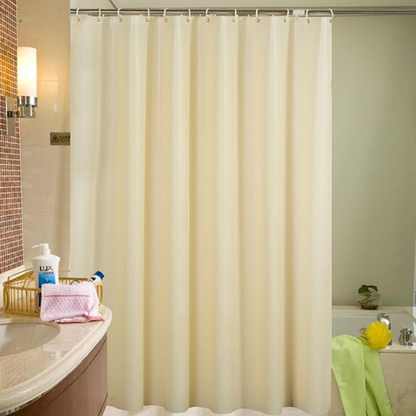 purple/beige thick peva shower curtain waterproof mold proof solid color bathroom curtains with hooks home decor
purple/beige thick peva shower curtain waterproof mold proof solid color bathroom curtains with hooks home decor