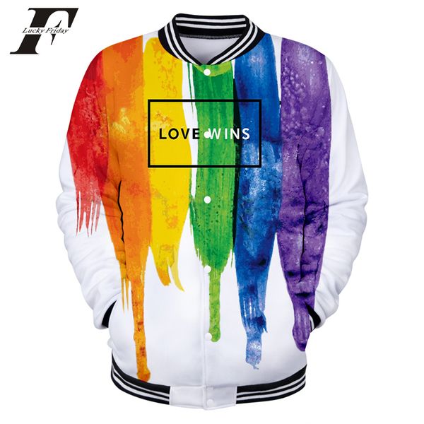 rainbow baseball jacket men uniform men streewear jacket casual lgbt harajuku fashion streetwear baseball jackets clothes, Black;brown
rainbow baseball jacket men uniform men streewear jacket casual lgbt harajuku fashion streetwear baseball jackets clothes, Black;brown