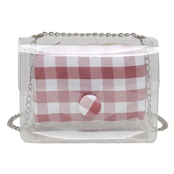 womens bag transparent jelly pack contrast color plaid small crossbody bags for women 2019 clear bolsas phone purse bolsos mujer
womens bag transparent jelly pack contrast color plaid small crossbody bags for women 2019 clear bolsas phone purse bolsos mujer