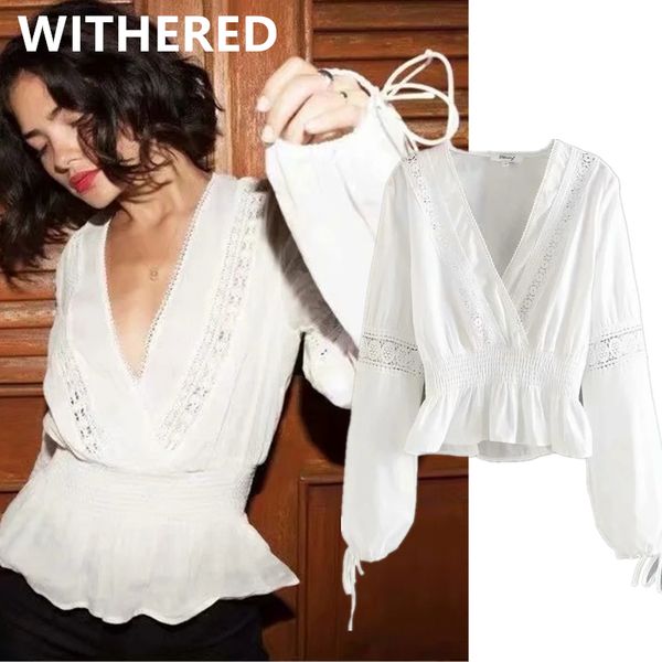 withered ins fashion blogger indie folk lace vintage blouse women blusas mujer de moda 2020 kimono shirt womens and blouse, White
withered ins fashion blogger indie folk lace vintage blouse women blusas mujer de moda 2020 kimono shirt womens and blouse, White