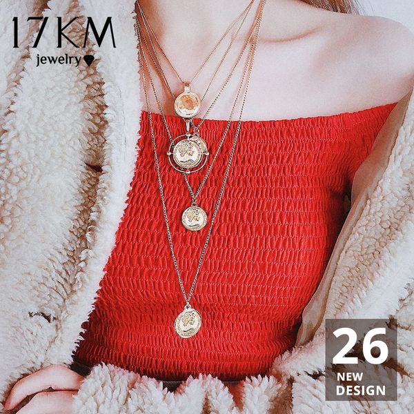 17km fashion coin shell map beads necklace 2019 for women y gold sliver multi layer necklaces & pendants ocean bohemian jewelry, Silver
17km fashion coin shell map beads necklace 2019 for women y gold sliver multi layer necklaces & pendants ocean bohemian jewelry, Silver