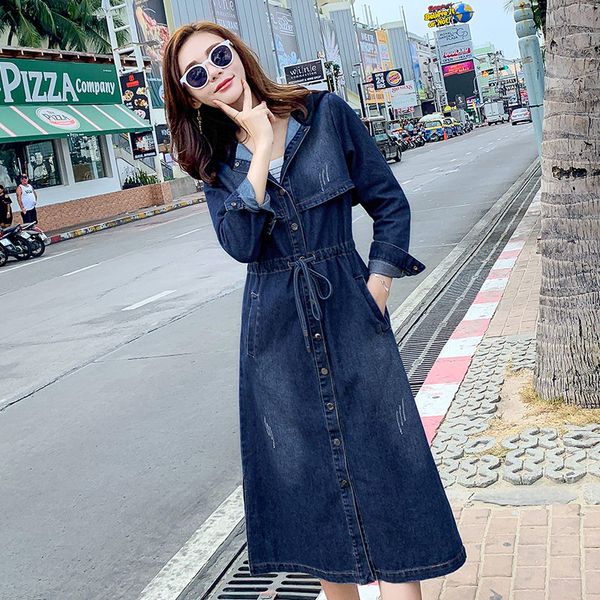 denim jacket windbreaker women long 2019 new autumn fashion slim versatile coat cardigan jeans clothes femme vestidos robe f1638, Tan;black
denim jacket windbreaker women long 2019 new autumn fashion slim versatile coat cardigan jeans clothes femme vestidos robe f1638, Tan;black