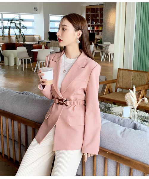 2019 autumn outfit new lady small suit jacket port flavor design feeling small coat female with cultivate one's morality with a suit, White;black
2019 autumn outfit new lady small suit jacket port flavor design feeling small coat female with cultivate one's morality with a suit, White;black