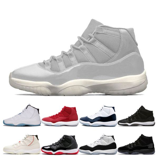 11 men basketball shoes 11s cool gray platinum tint midnight navy prm heiress space jam concord number 23 45 sports sneakers
11 men basketball shoes 11s cool gray platinum tint midnight navy prm heiress space jam concord number 23 45 sports sneakers
