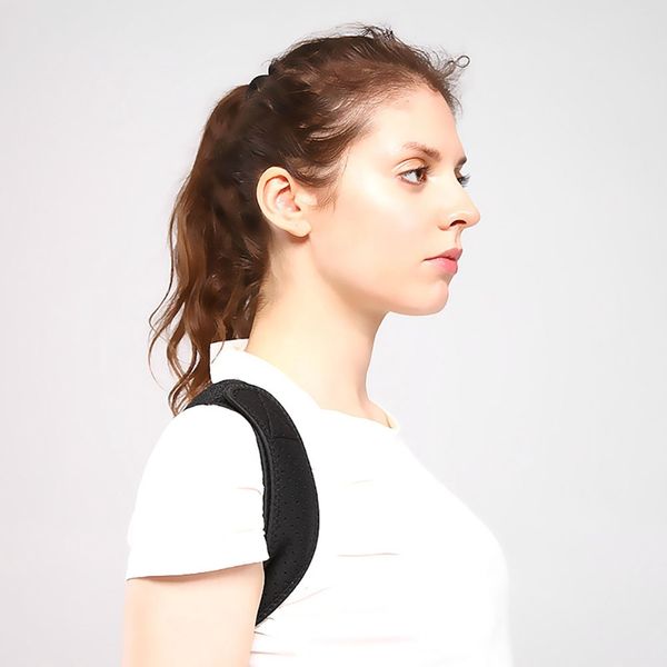 adjustable posture women corrector brace net breathable back spine support belt humpback shoulder posture correction belt, Black;blue
adjustable posture women corrector brace net breathable back spine support belt humpback shoulder posture correction belt, Black;blue