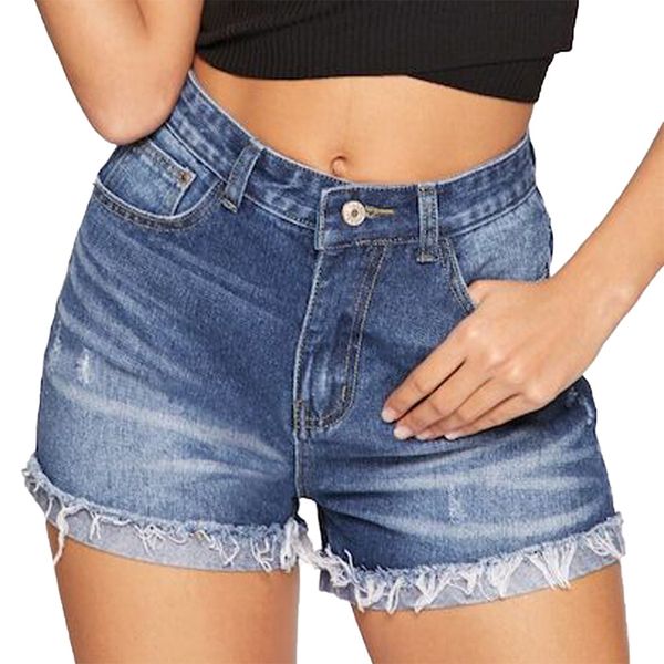 high-waist ladies shorts summer jeans booty shorts feminino workout denim short pants vintage ripped spodenki damskie, White;black
high-waist ladies shorts summer jeans booty shorts feminino workout denim short pants vintage ripped spodenki damskie, White;black
