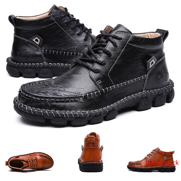 2019 whole sale autumn and winter high men leather cotton shoes black brown winter keep warm cotton boots size 40-47 ing
2019 whole sale autumn and winter high men leather cotton shoes black brown winter keep warm cotton boots size 40-47 ing
