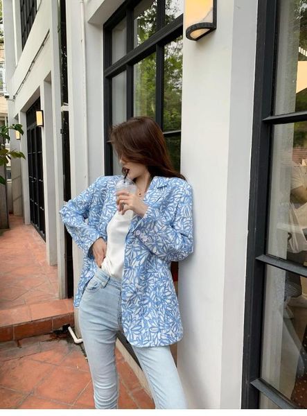 2020 summer women prints blazer coat + straight pants trouse for ladies long trouse ddxgz2 5.12, Black;white
2020 summer women prints blazer coat + straight pants trouse for ladies long trouse ddxgz2 5.12, Black;white