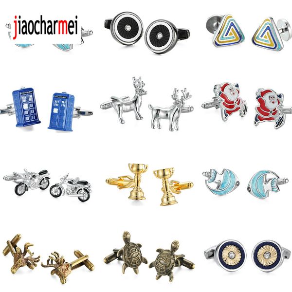 18 paragraphs men's fashion brand cufflinks scissors trophy santa cufflinks, Silver;golden
18 paragraphs men's fashion brand cufflinks scissors trophy santa cufflinks, Silver;golden