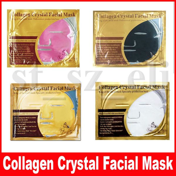 

4 стиля Коллагеновая маска для лица Маска для лица Кристаллическая пудра Коллагеновая маска для лица Листы Увлажняющие Антивозрастная косметика для ухода за кожей