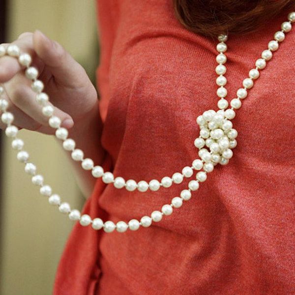 new women fashion jewelry pearl bead necklace long sweater chain necklace for women dress accessories jj139, Silver
new women fashion jewelry pearl bead necklace long sweater chain necklace for women dress accessories jj139, Silver