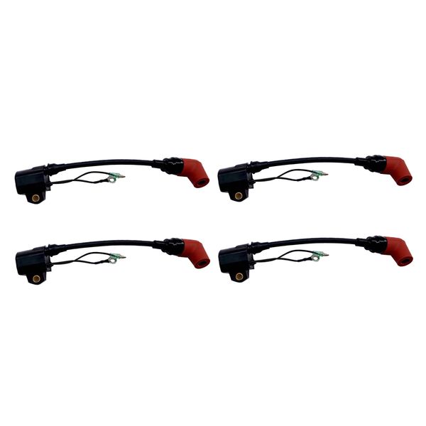 4-pack high-quality ignition coil ignition cable ignition cable for yamaha 2-stroke 110ps-225ps outboard, black
4-pack high-quality ignition coil ignition cable ignition cable for yamaha 2-stroke 110ps-225ps outboard, black