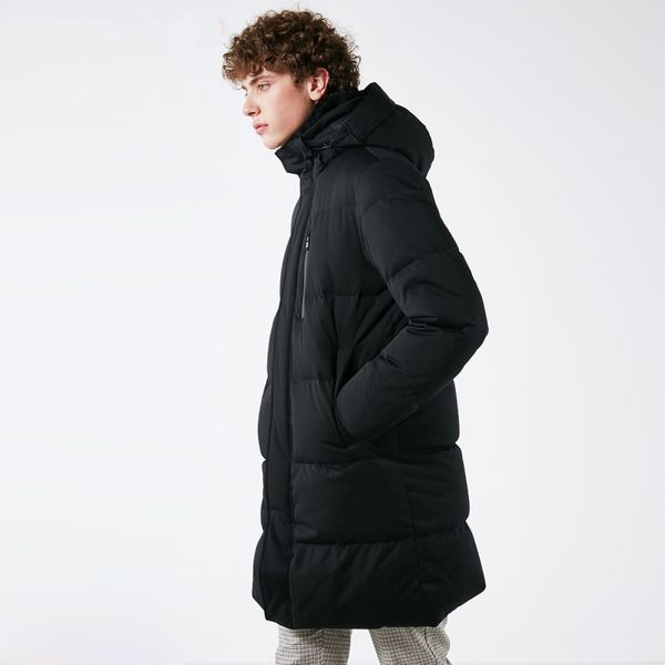 winter down jacket new duck down clothes double-collar men's mid-long down garment warm coat, Black
winter down jacket new duck down clothes double-collar men's mid-long down garment warm coat, Black