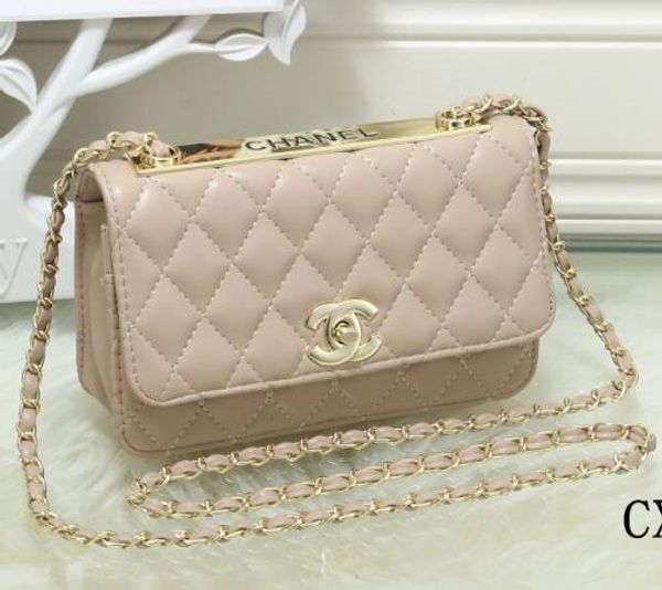

&#67H&#65N&#69L the European and American single-shoulder bag classic designer designed high-quality pu bag, simple fashion free delivery.
