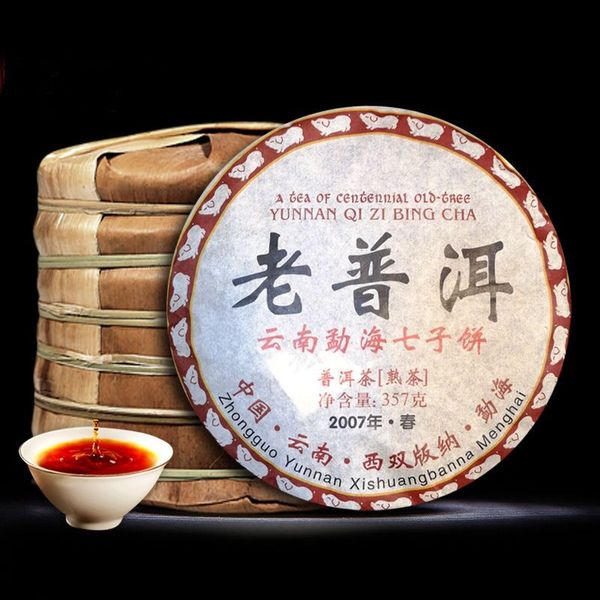 chinese pu'er tea 100% authentic 2007 yr pu-er combination yunnan old ripe china health care pu-erh for weight lose teaware sets
chinese pu'er tea 100% authentic 2007 yr pu-er combination yunnan old ripe china health care pu-erh for weight lose teaware sets