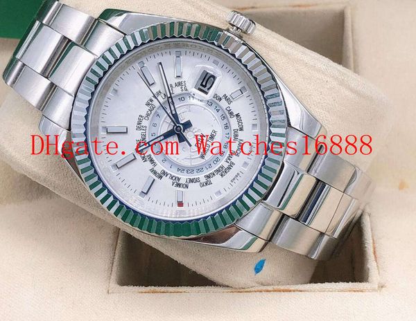 42mm sky dweller 326934 326938 asia 2813 movement automatic mechanical mens watch stainless steel band men's wristwatches, Slivery;brown
42mm sky dweller 326934 326938 asia 2813 movement automatic mechanical mens watch stainless steel band men's wristwatches, Slivery;brown