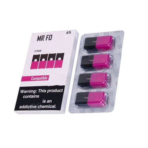 MR FOG Pods 1.0ml Cartridges Not Leak ju Compatible Pre-filled Pod Vgod Stig Gem Pod For Vape Portable Device Battery Kit VS puff bar plus
MR FOG Pods 1.0ml Cartridges Not Leak ju Compatible Pre-filled Pod Vgod Stig Gem Pod For Vape Portable Device Battery Kit VS puff bar plus
