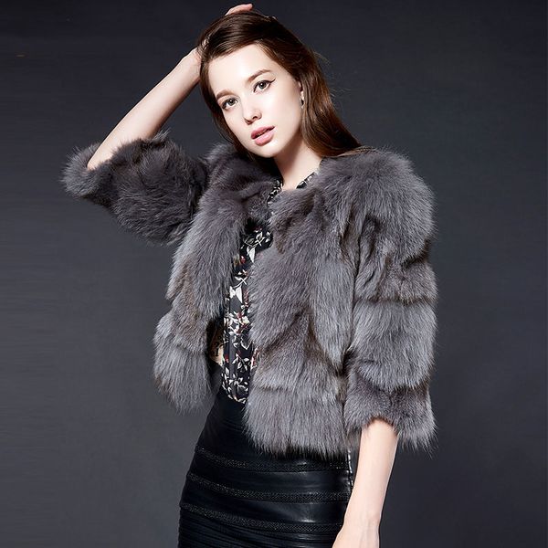 noble and elegant natural fur coats outerwear women real fur jackets overcoat 2018 new arrival autumn winter, Black
noble and elegant natural fur coats outerwear women real fur jackets overcoat 2018 new arrival autumn winter, Black