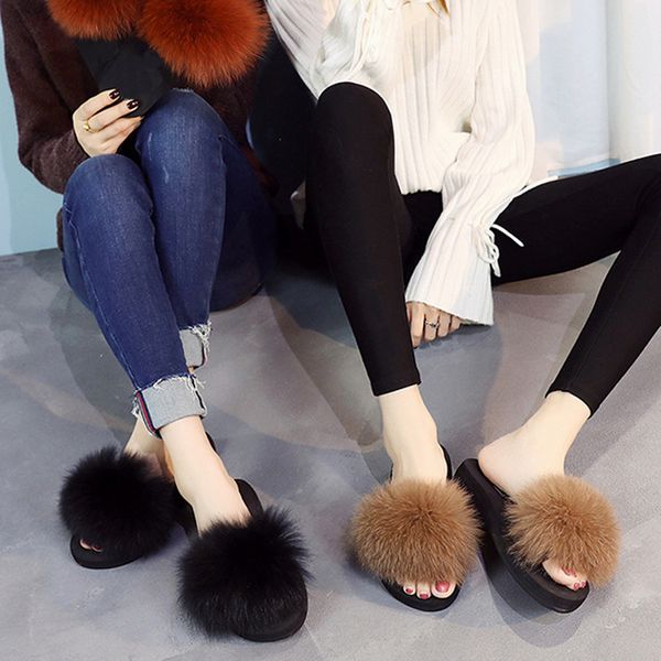 slippers women summer flip flops women real fur slippers flat eva non-slip fashion beach ladies shoes cute fluffy slides, Black
slippers women summer flip flops women real fur slippers flat eva non-slip fashion beach ladies shoes cute fluffy slides, Black