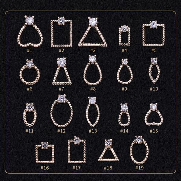 5pcs 3d nail art decoration metal nail rivet studs geometric patterns flat bottom rhinestones accessorie tool diy nails, Silver;gold
5pcs 3d nail art decoration metal nail rivet studs geometric patterns flat bottom rhinestones accessorie tool diy nails, Silver;gold