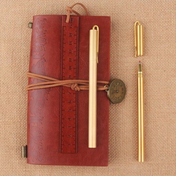 new vintage brass neutral aqueous self-protect pen gel pen for teacher gift drop shipping
new vintage brass neutral aqueous self-protect pen gel pen for teacher gift drop shipping