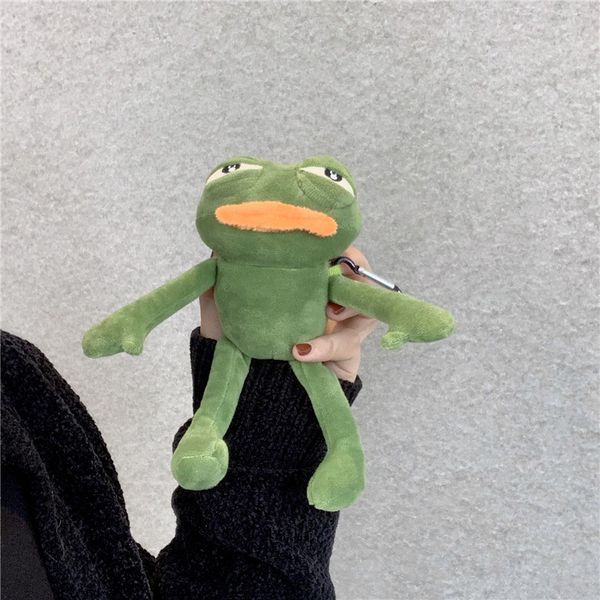 plush fluffy sad frog bluetooth wireless headset cover for apple airpods 1 2 charging case
plush fluffy sad frog bluetooth wireless headset cover for apple airpods 1 2 charging case