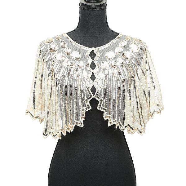 women 1920s shawl poncho sheer mesh shiny sequined echarpe femme beading scalloped evening party bolero cape for wedding 2018
women 1920s shawl poncho sheer mesh shiny sequined echarpe femme beading scalloped evening party bolero cape for wedding 2018