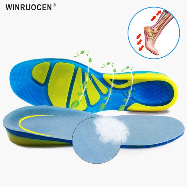 winruocen silicon gel insoles foot care for plantar fasciitis orthopedic massaging shoe inserts absorption shoe pad unisex, Black
winruocen silicon gel insoles foot care for plantar fasciitis orthopedic massaging shoe inserts absorption shoe pad unisex, Black