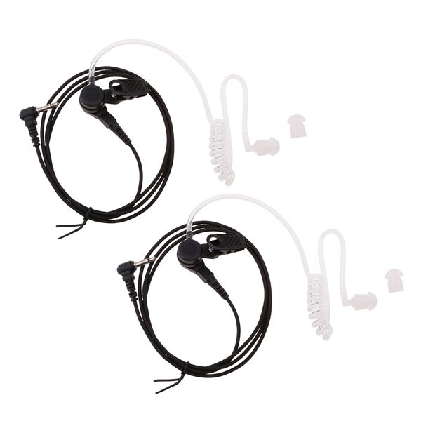 2 pieces 3.5mm listen receive only covert acoustic tube earpiece headset for two way radio speaker mic microphone
2 pieces 3.5mm listen receive only covert acoustic tube earpiece headset for two way radio speaker mic microphone