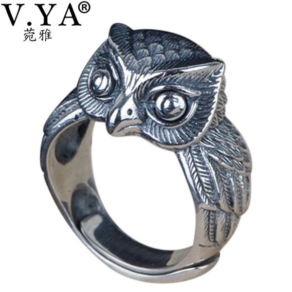 v.ya cute owl ring for men women 925 silver ring solid s925 sterling silver jewelry accessories bijoux gift
v.ya cute owl ring for men women 925 silver ring solid s925 sterling silver jewelry accessories bijoux gift