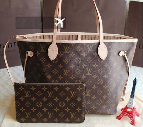 

free shipping Cheap Sales Popular hot branded Fashion women's shoulder bag high quality Designer handbag 32CM Mixed color