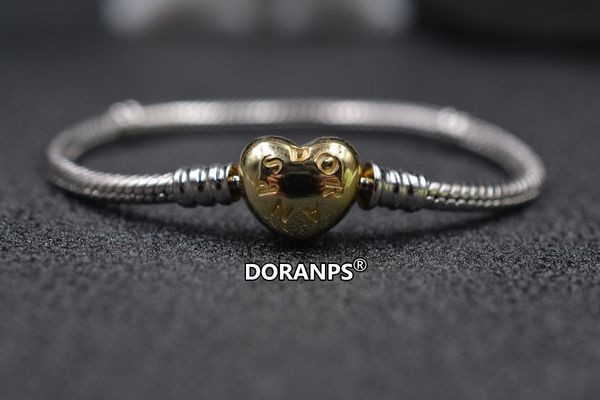 2020 doranps silver chain 925 charms bracelets for women bangle jewelry making,1pz, Golden;silver
2020 doranps silver chain 925 charms bracelets for women bangle jewelry making,1pz, Golden;silver