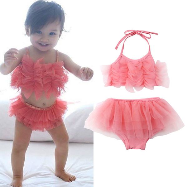 0-18m summer pretty newborn baby girl tulle sleeveless tank +shorts pants clothes pleated princess baby clothing sets, Pink;blue
0-18m summer pretty newborn baby girl tulle sleeveless tank +shorts pants clothes pleated princess baby clothing sets, Pink;blue