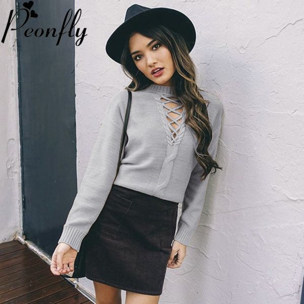 peonfly new 2019 autumn winter sweater women drawstring solid color pullover casual slim fashion jumper pull femme, White;black
peonfly new 2019 autumn winter sweater women drawstring solid color pullover casual slim fashion jumper pull femme, White;black