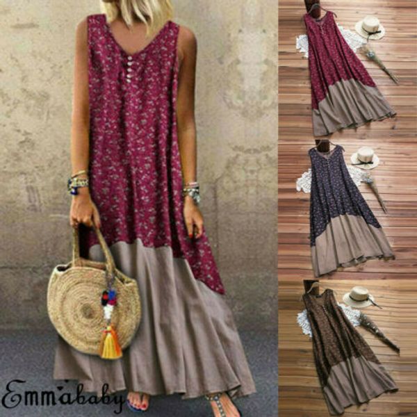 plus size women's retro loose sleeveless linen dress kaftan long maxi dresses casual fashion cool comfortable dress, Black;gray
plus size women's retro loose sleeveless linen dress kaftan long maxi dresses casual fashion cool comfortable dress, Black;gray