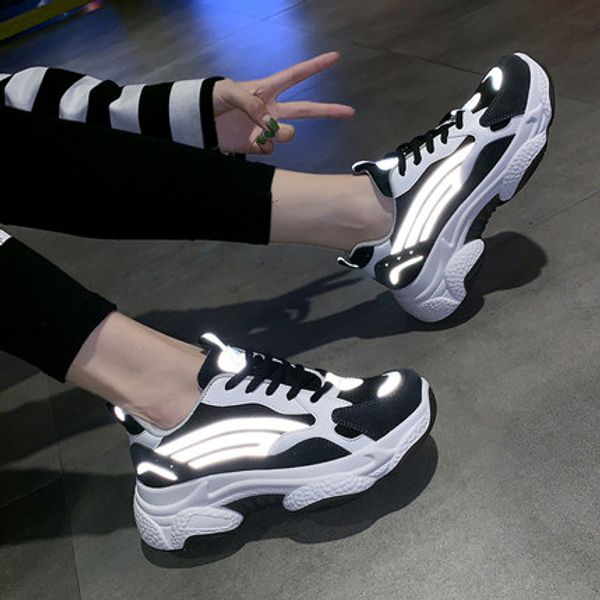woman shoes women sneakers woman trainers 2020 femme chaussure zapatos mujer platform flats, Black
woman shoes women sneakers woman trainers 2020 femme chaussure zapatos mujer platform flats, Black