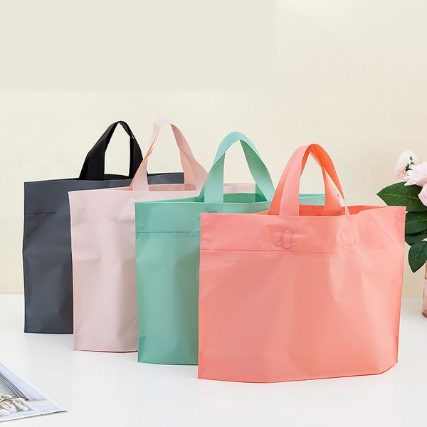 50pcs blank matte thicken plastic gift bag with loop handle, shopping bag,clothing store bag clothes
50pcs blank matte thicken plastic gift bag with loop handle, shopping bag,clothing store bag clothes